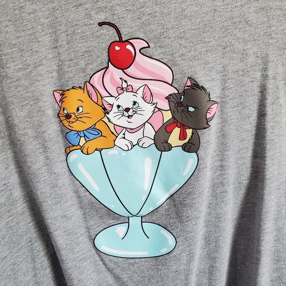 Sweet Disney Aristocats Shirt Racer Back Tank So Cute! Long